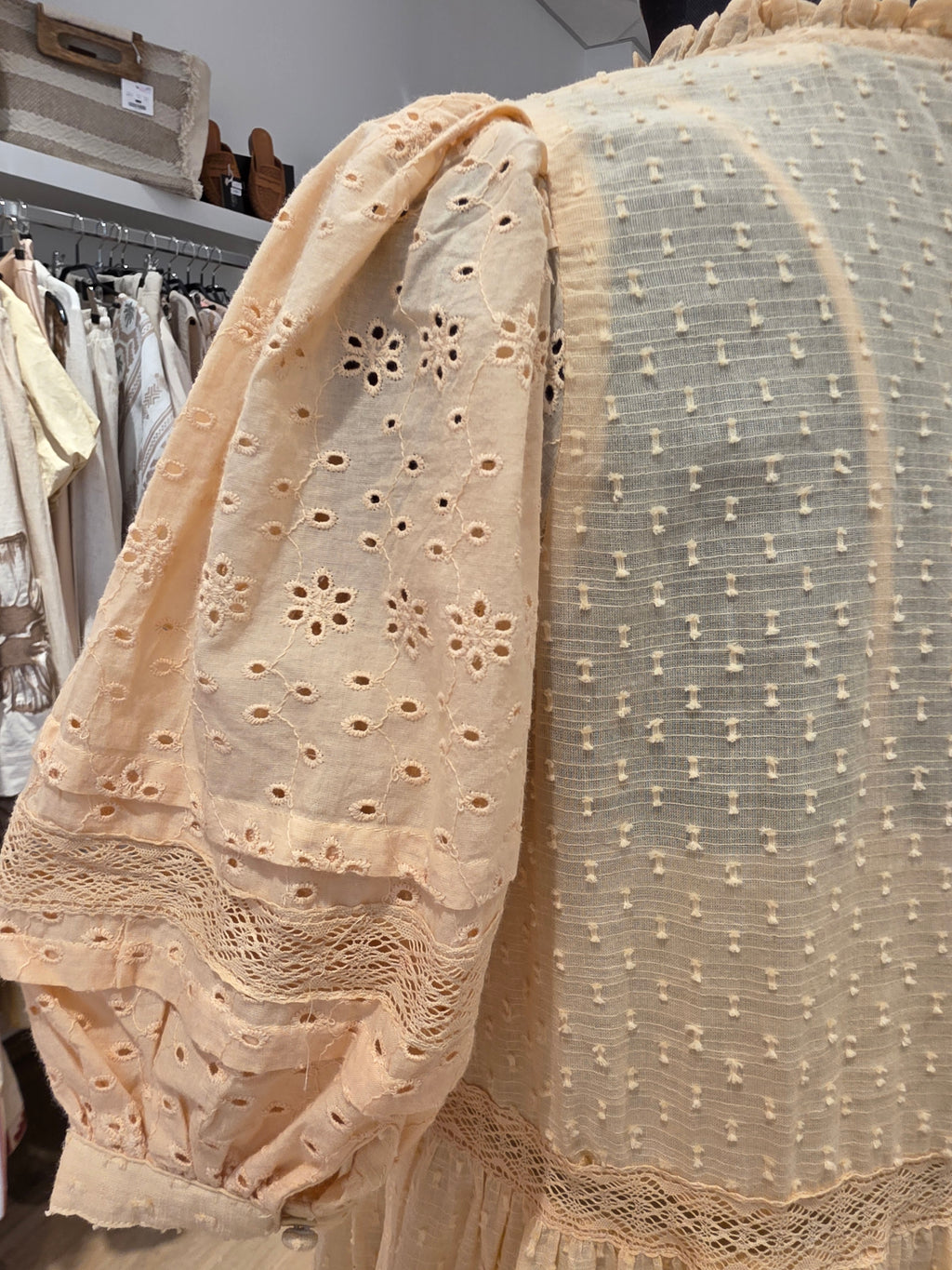 OASIS KLEID TUNIKAKLEID VANILLE BAUMWOLLE   GR.40