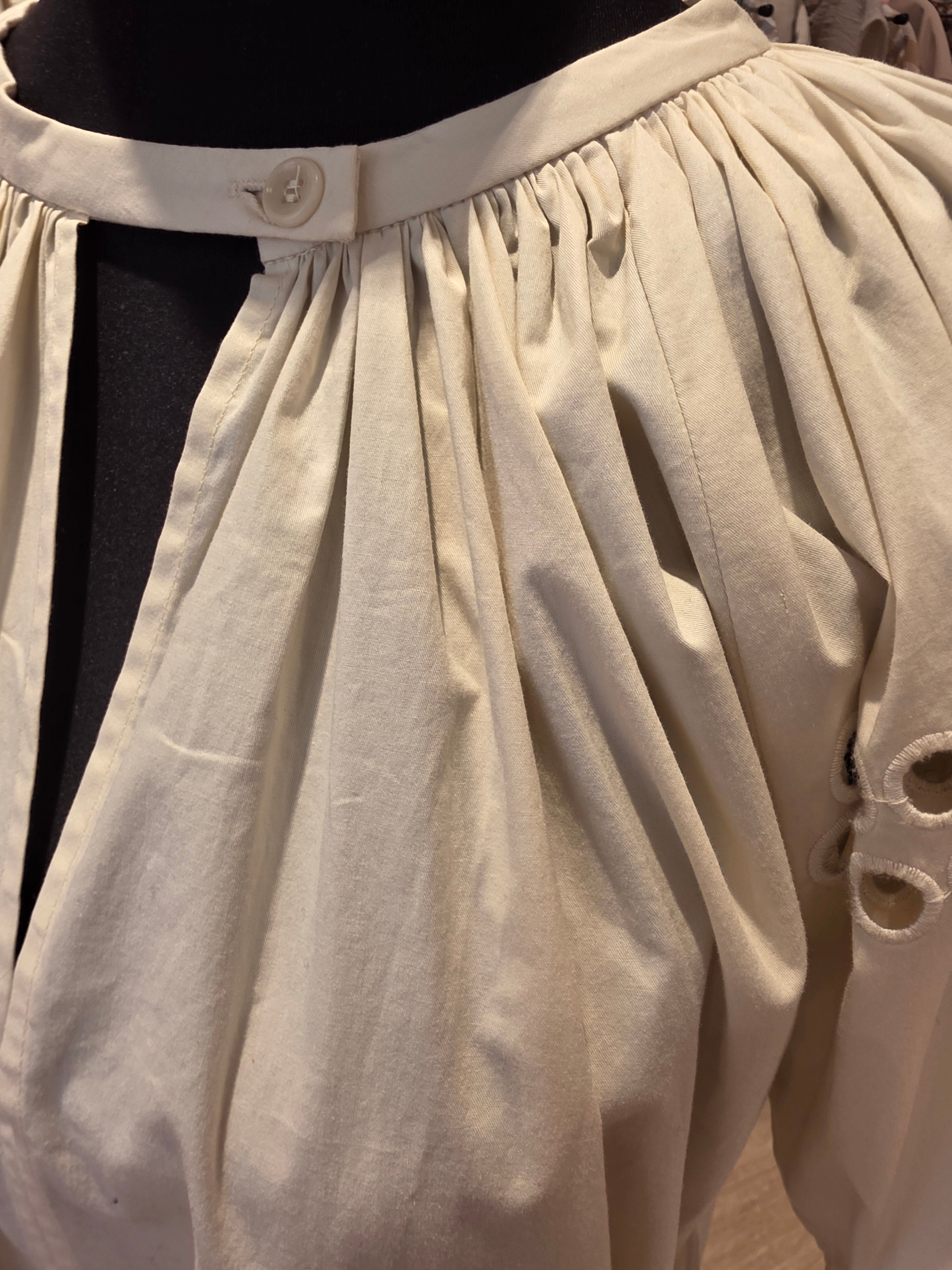 AERON TUNIKA BLUSE BEIGE BAUMWOLLE GR.XS/S