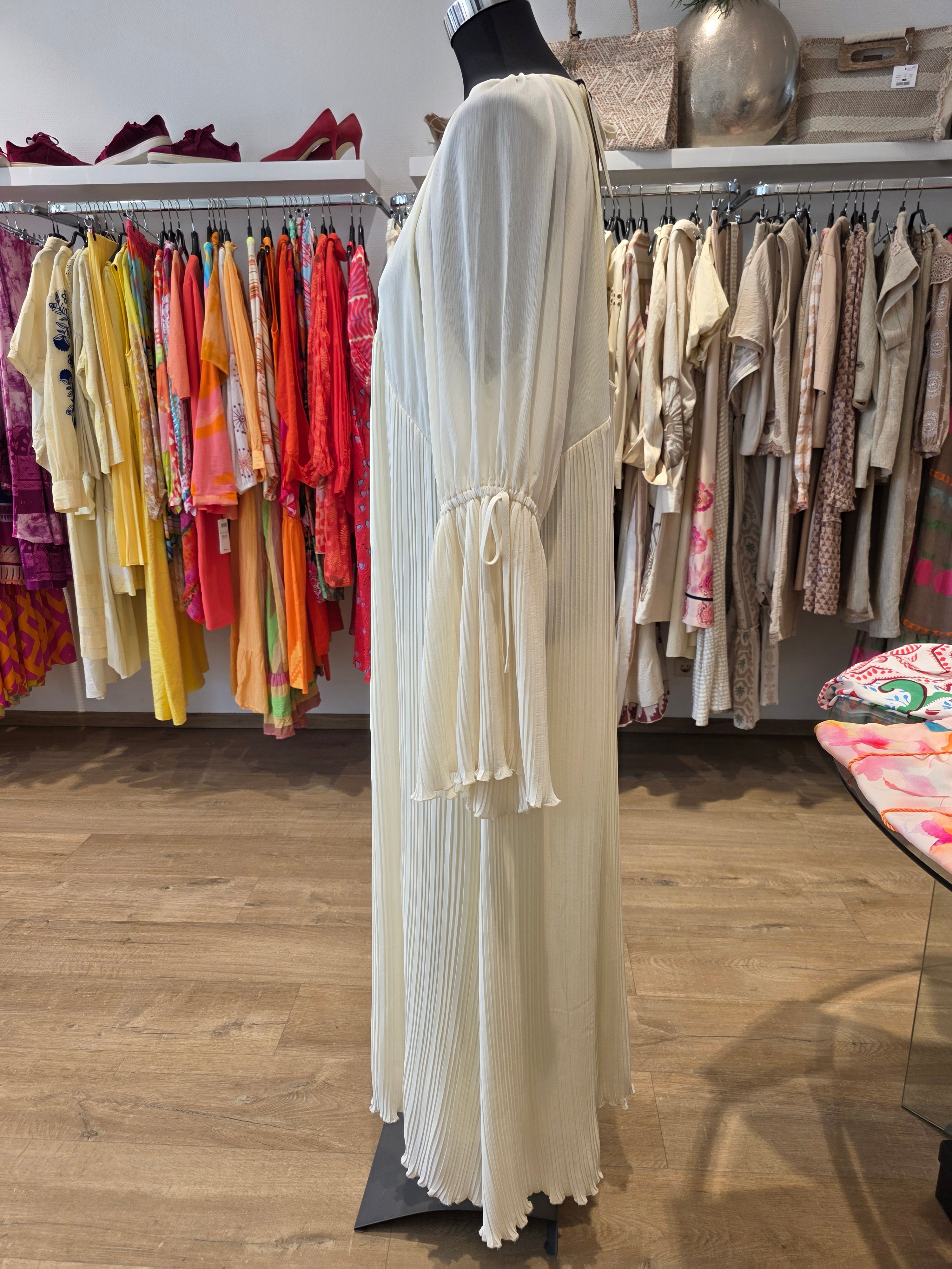 GESTUZ KLEID MAXIKLEID CREAM GR.40