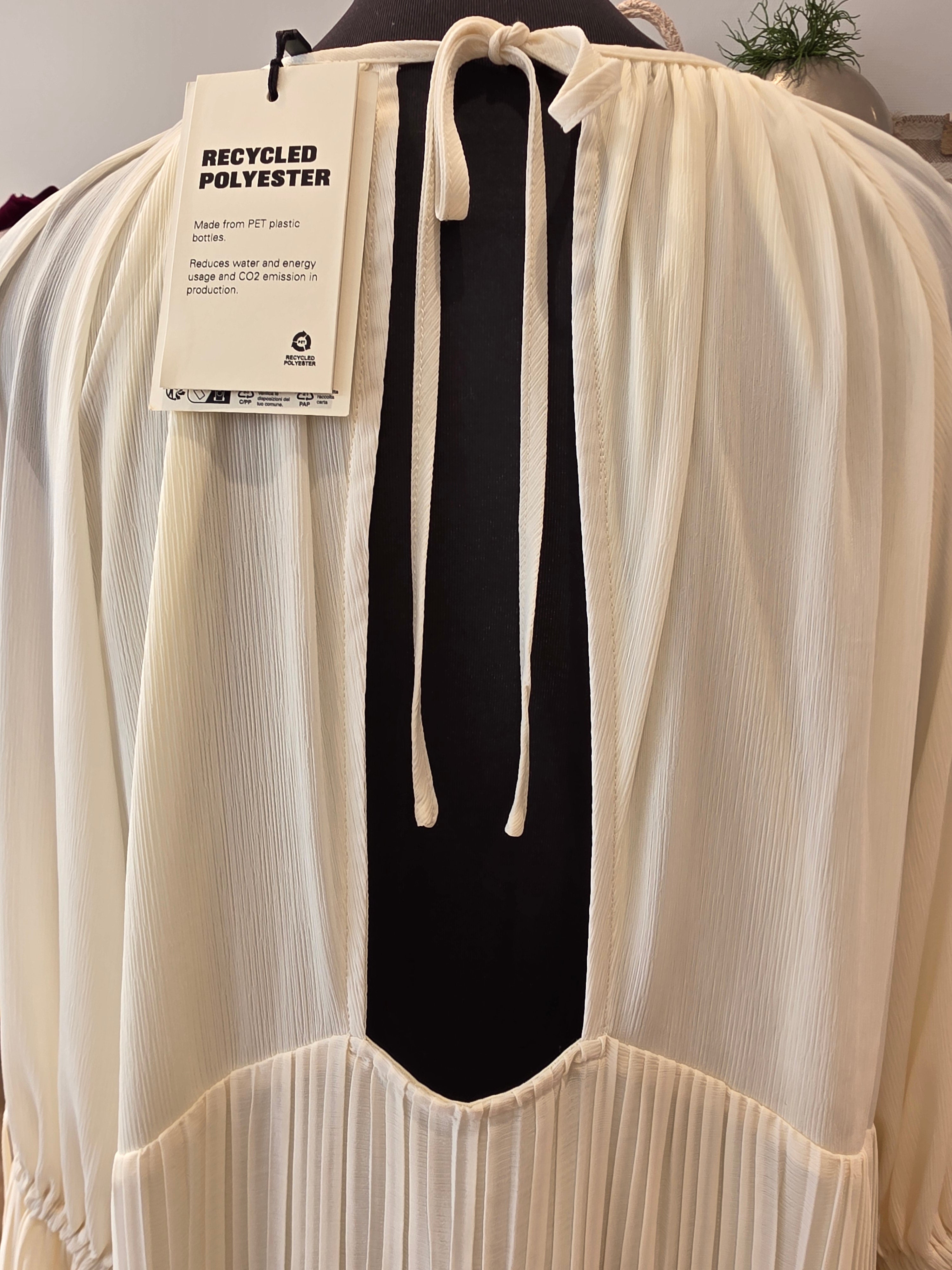 GESTUZ KLEID MAXIKLEID CREAM GR.40