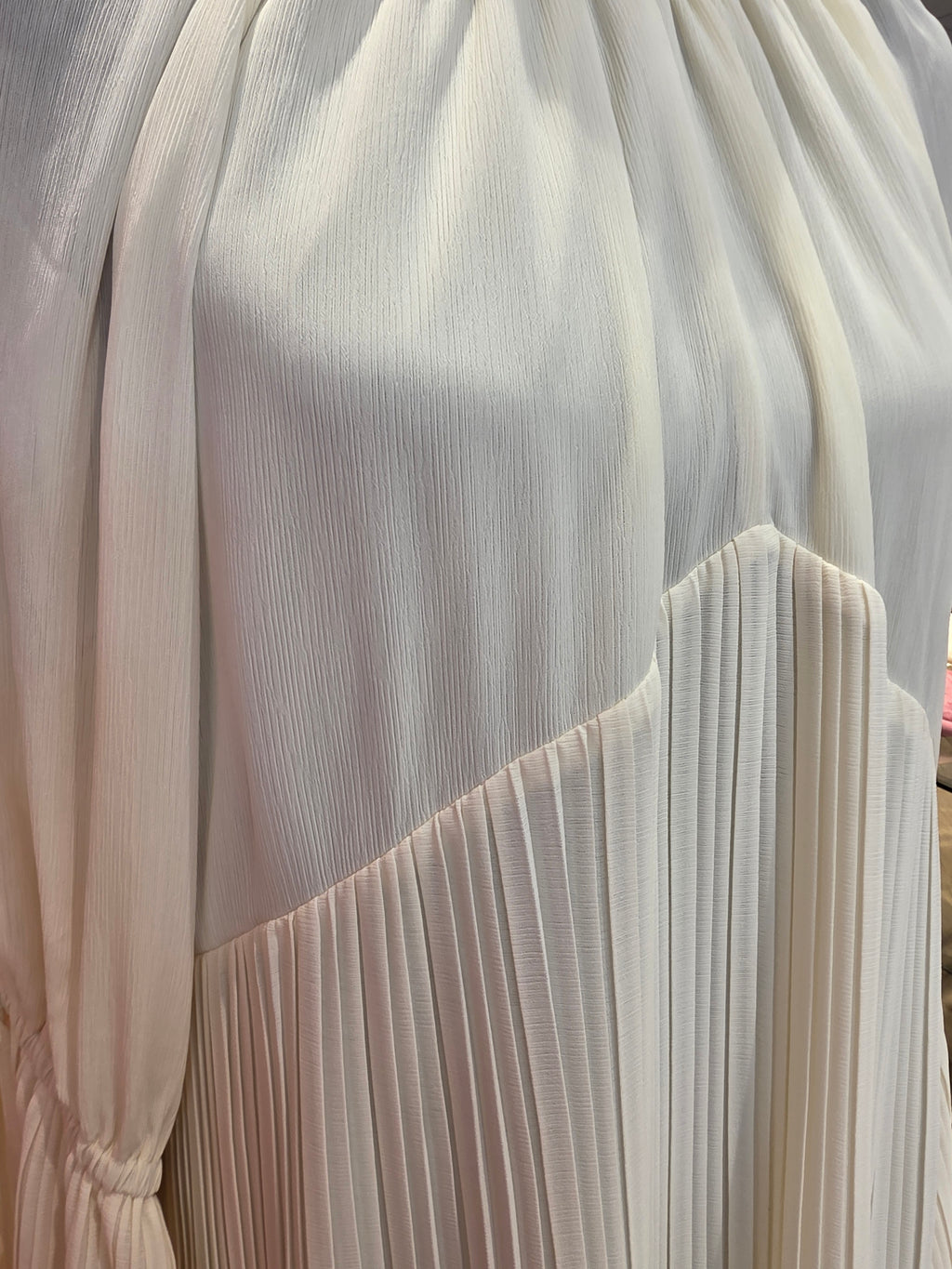 GESTUZ KLEID MAXIKLEID CREAM GR.40