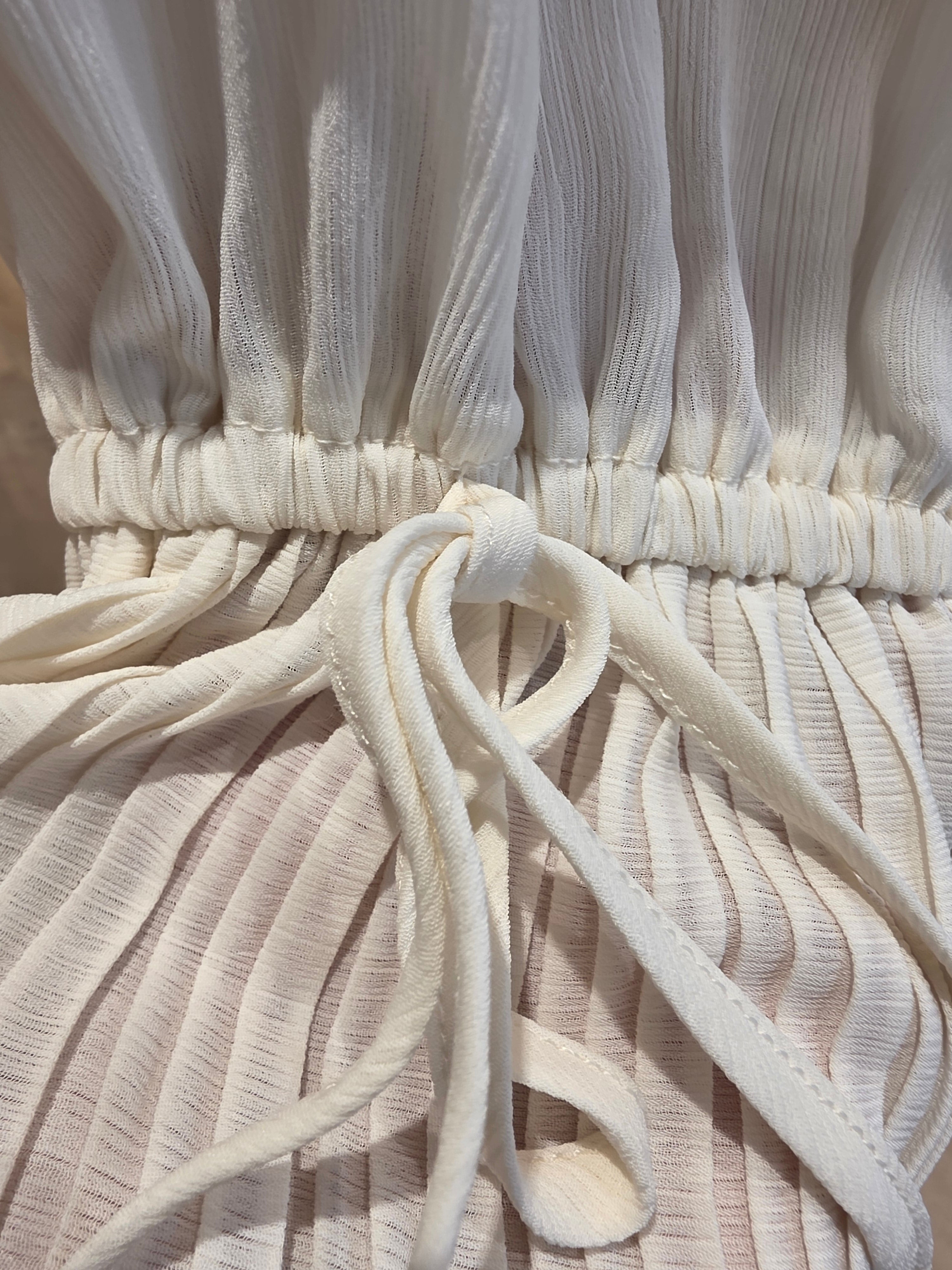 GESTUZ KLEID MAXIKLEID CREAM GR.40