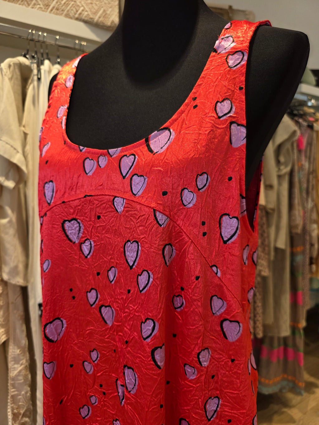BIMBA Y LOLA KLEID ROT/KORALLE  POLYAMID GR.M