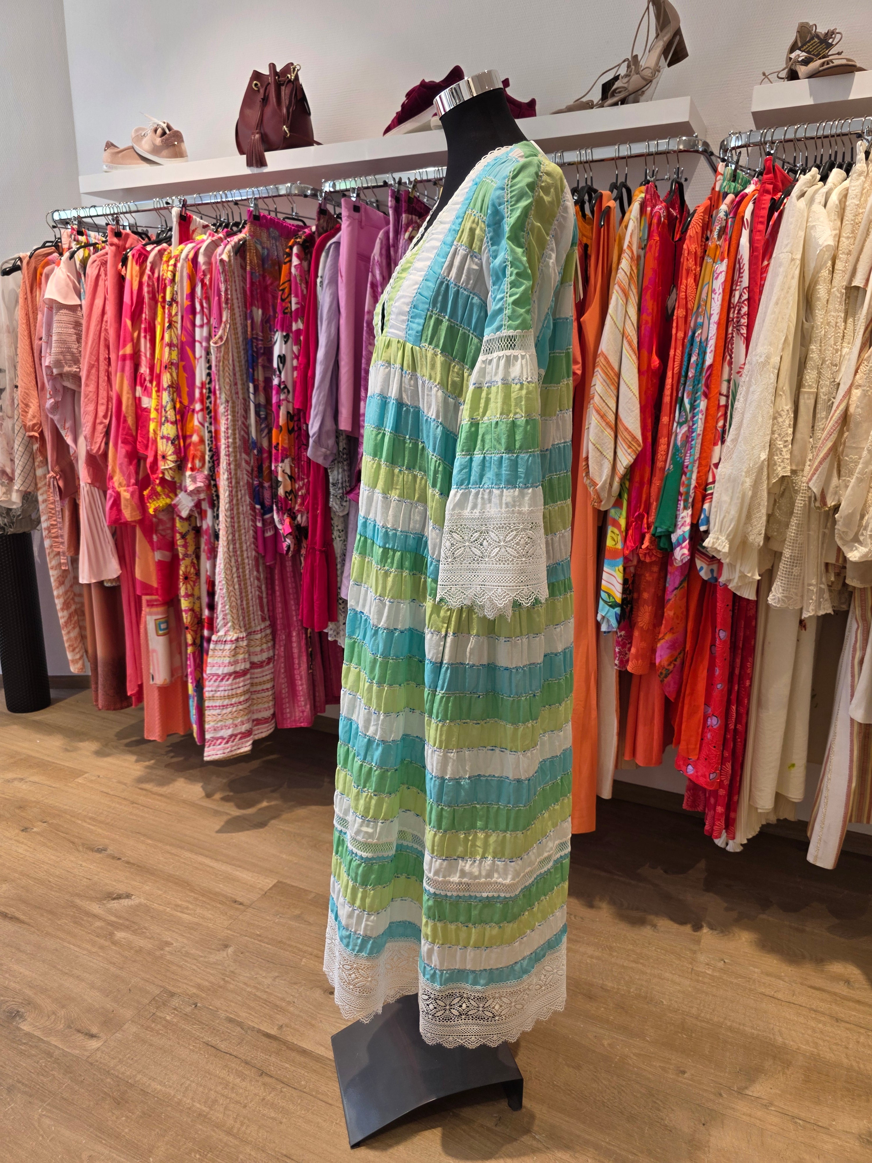 IBIZA STYLE HIPPIE LOOK MAXIKLEID GR.38